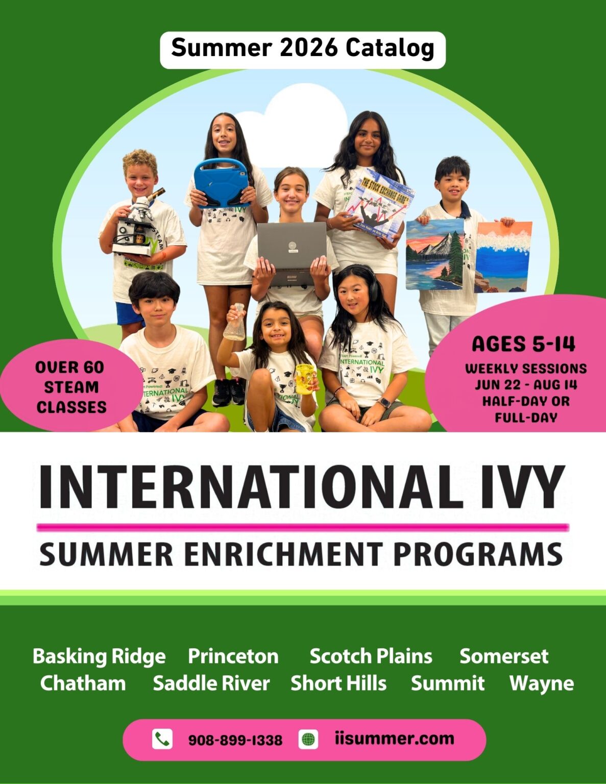 Map/Locations – International Ivy Enrichment Programs for Kids